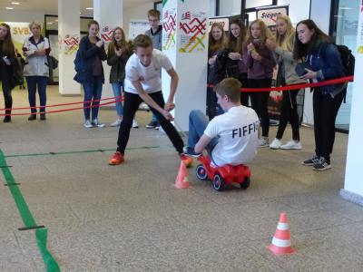 2. Das Halbfinale - Bobbycarfahren